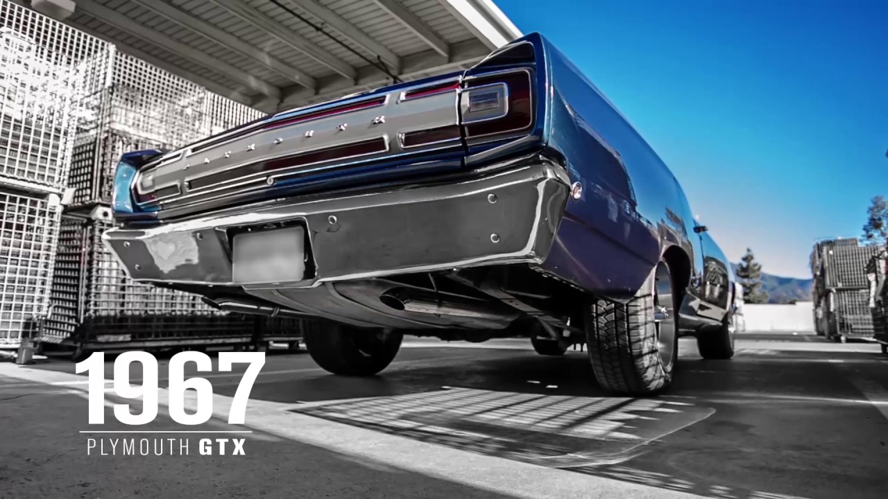 systems biology 1967 Plymouth GTX with Magnaflow Exhaust