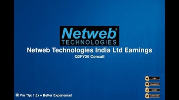 Netweb Technologies India Ltd Q2FY26 Earnings Concall