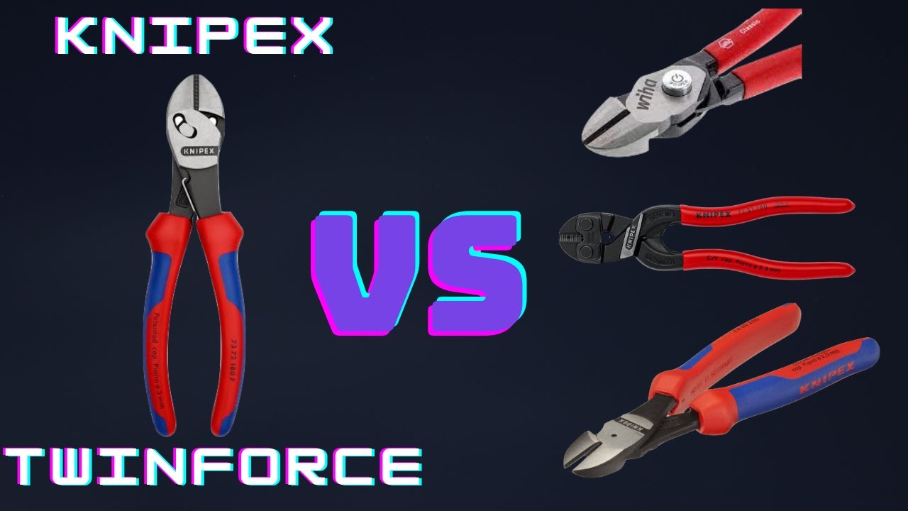 Knipex TwinForce Cutters Vs. Knipex CoBolt, Wiha BiCuts! YouTube