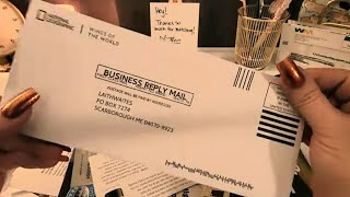MAIL TIME ASMR!!! - Paper Sorting / Shuffling / Page Turning - No Talking screenshot 5