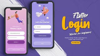 Flutter Login Page UI