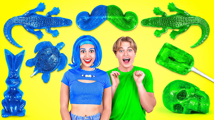 GREEN VS BLUE COLOR CHALLENGE || Eating Only 1 Color Food For 24 HOURS! Mukbang by 123 GO! CHALLENGE