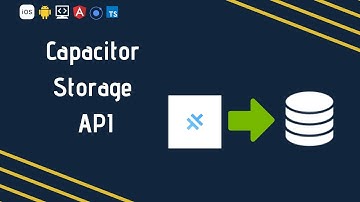 Capacitor Storage API (with ionic)
