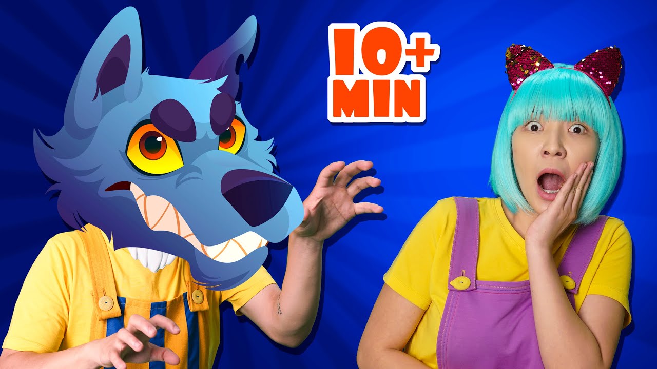 Big Grey Wolf Go away + More | Tigi Boo Kids Songs - YouTube