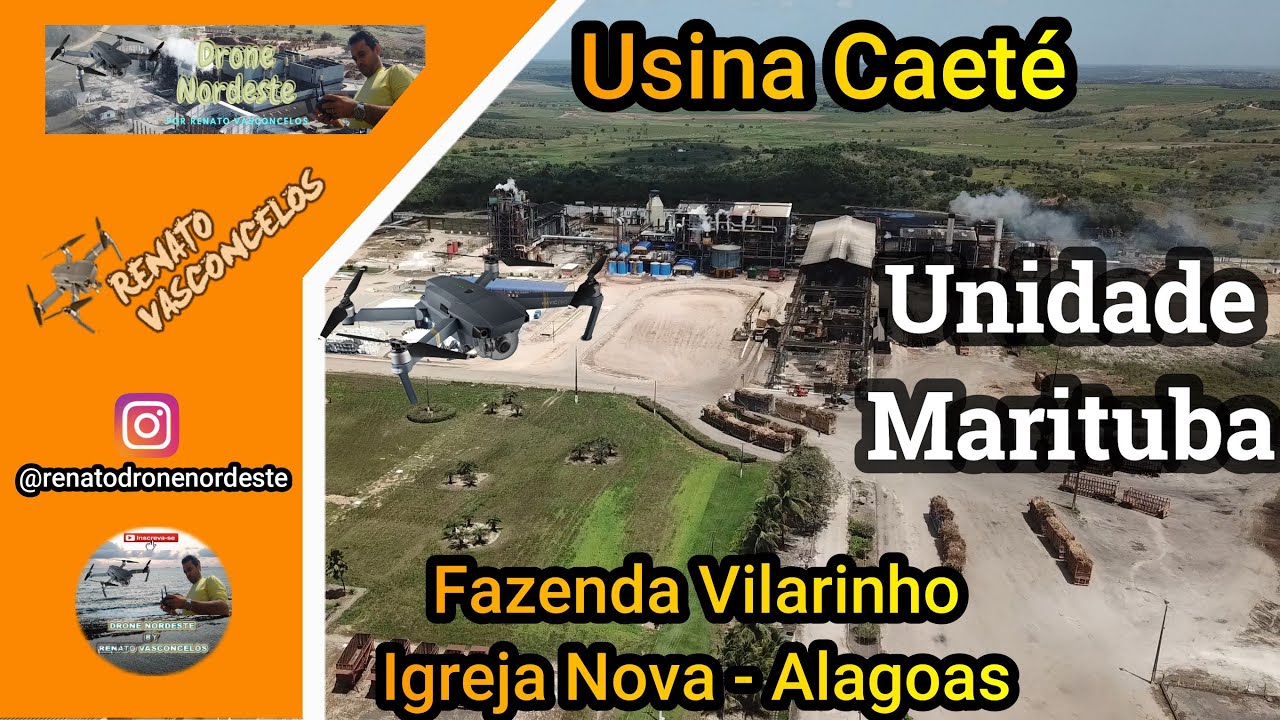 Usina Caeté - Unidade Marituba safra 2021/2022 com imagens em 2.7k