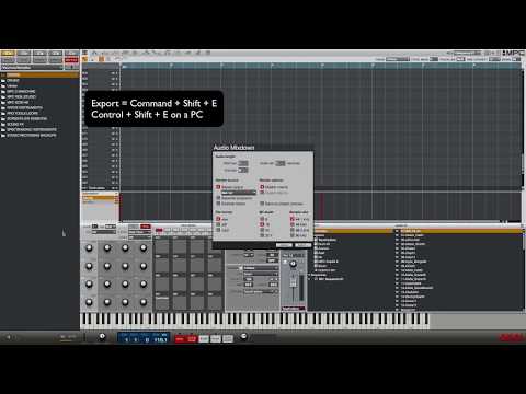 MPC Academy: Touch Workflow Pt. 9 - Exporting Stems