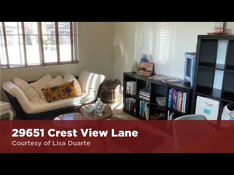 29651 Crest View Lane, Highland, CA home video tour