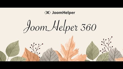 360 Degree Panorama Image Viewer for Joomla
