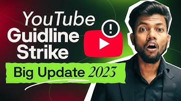 Youtube Guideline Strike Big Update 2023 😱