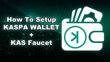How to Setup Kaspa Web Wallet + KAS Faucet - EASY Kaspa Tutorial