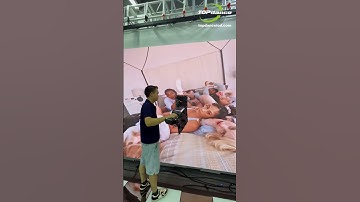 Wow! Fixing the LED display was lightning-fast! 🚀 #LEDVideoWall #LEDDisplay #shorts