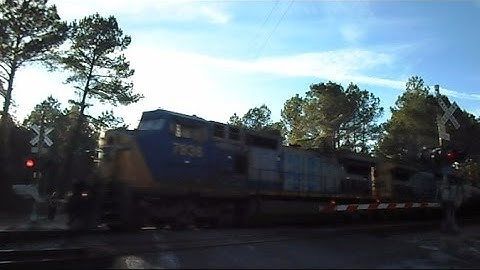 CSX Mixed Freight Train Wait For Me