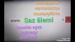 Gaygysyz Ballyyew- Aytmasam. Minus.  Taze programmada ishlenen