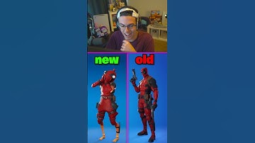 NEW vs OLD Fortnite Skins 👀