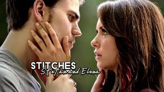 Stefan and Elena | Stitches