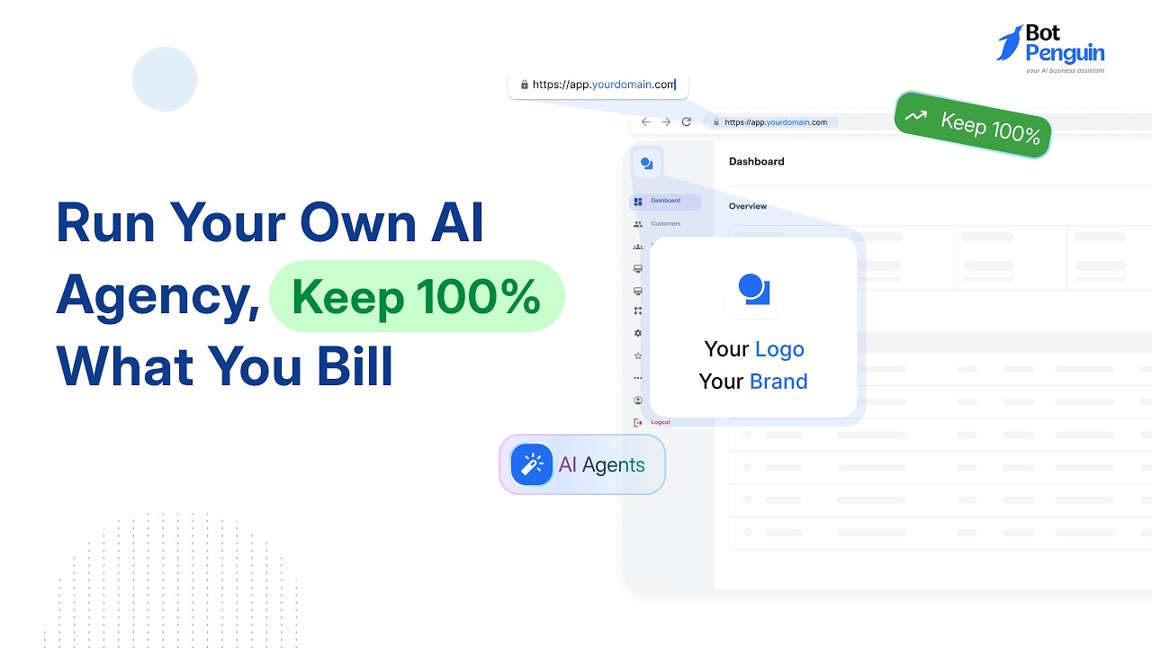 Start Your Own AI Agent Business Under Your Brand With BotPenguin White Label AI Agents