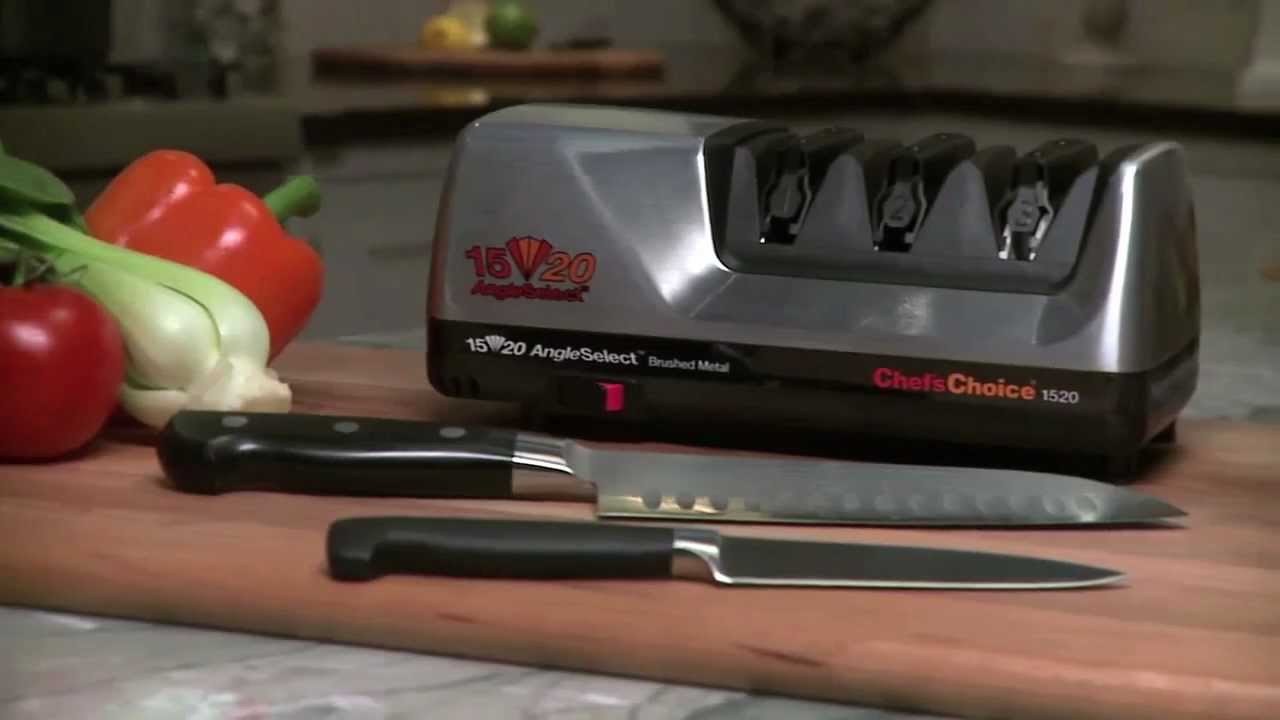 Chef's Choice 1520 Electric Knife Sharpener - Brushed Metal