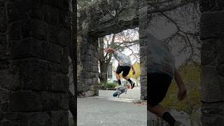 Little kickflips thru Barracks Wall 🛹🤓