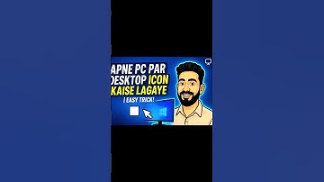 💻 Desktop Par This PC & Recycle Bin Icons Lagana – Easy Trick!