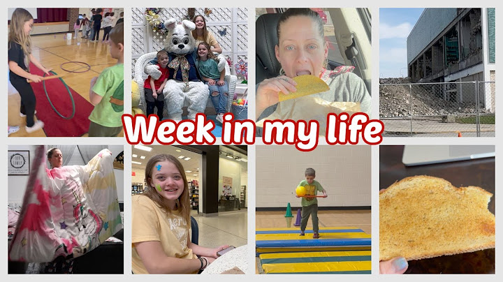 WEEK IN MY LIFE VLOG: TEARING DOWN MACY'S, CLEANING HOUSE, EASTER BUNNY | Angie's Life