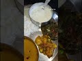 simple homemade thali #lunch thali