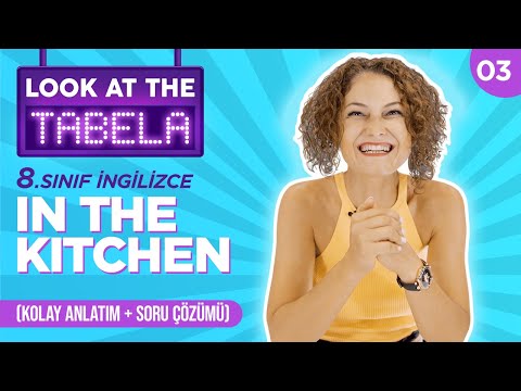 Mutfak İngilizcesi: Kelimeler, Fiiller, Kalıplar: 8. Sınıf In the Kitchen | Hem Eğlen Hem Öğren #3