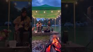 Acoustic vibes by the campfire— this is my song, “Let Me Not” 🏕