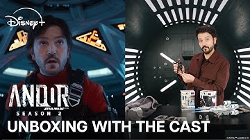 Merch Unboxing with the Cast of Andor