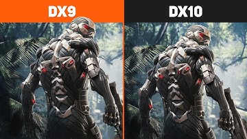 DirectX 9 vs DirectX 10 | Crysis - Stress Test High Settings (Radeon RX 570 8GB)