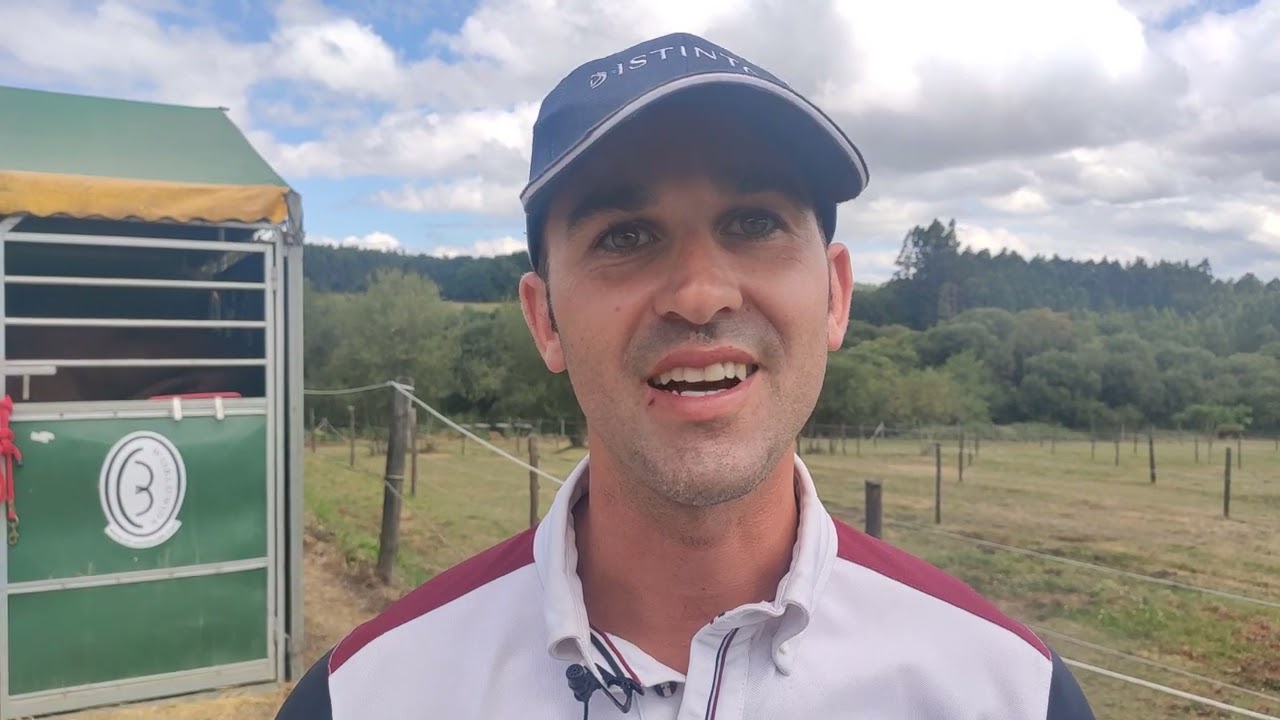 Campeonato Doma Clásica Galicia. Entrevista a Diego González López, jinete