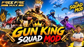 Free fire Max op gameplay in Gun king Squad mod  screenshot 2