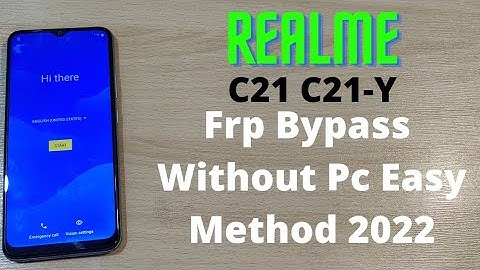 Realme C21 C21-y Frp Bypass Android 11 Easy Method | Rmx3263 Rmx3261 Rmx3201 Rmx3202 Google Frp