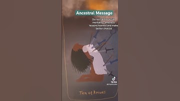 Thumbnail of #tarotreading Ancestral Message- Motivation for goals #ancestors