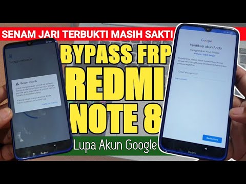 How to Bypass Frp Xiaomi Redmi Note 8 Forgot Google Account