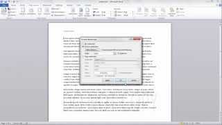 How to create a watermark using Microsoft Word 2010