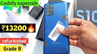 Unboxing Samsung S10 lite ₹13200🔥| refurbished | Cashify supersale mobile| Second hand |Full review|