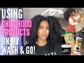 90’s WASH &amp; GO | I TRIED A WASH &amp; GO USING PRODUCTS FROM MY CHILDHOOD!