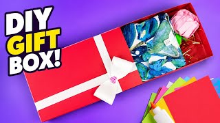 Cara Membuat Kotak Hadiah dari Kardus 🎁 Cara Membuat Kotak Hadiah dari Kardus 🎁