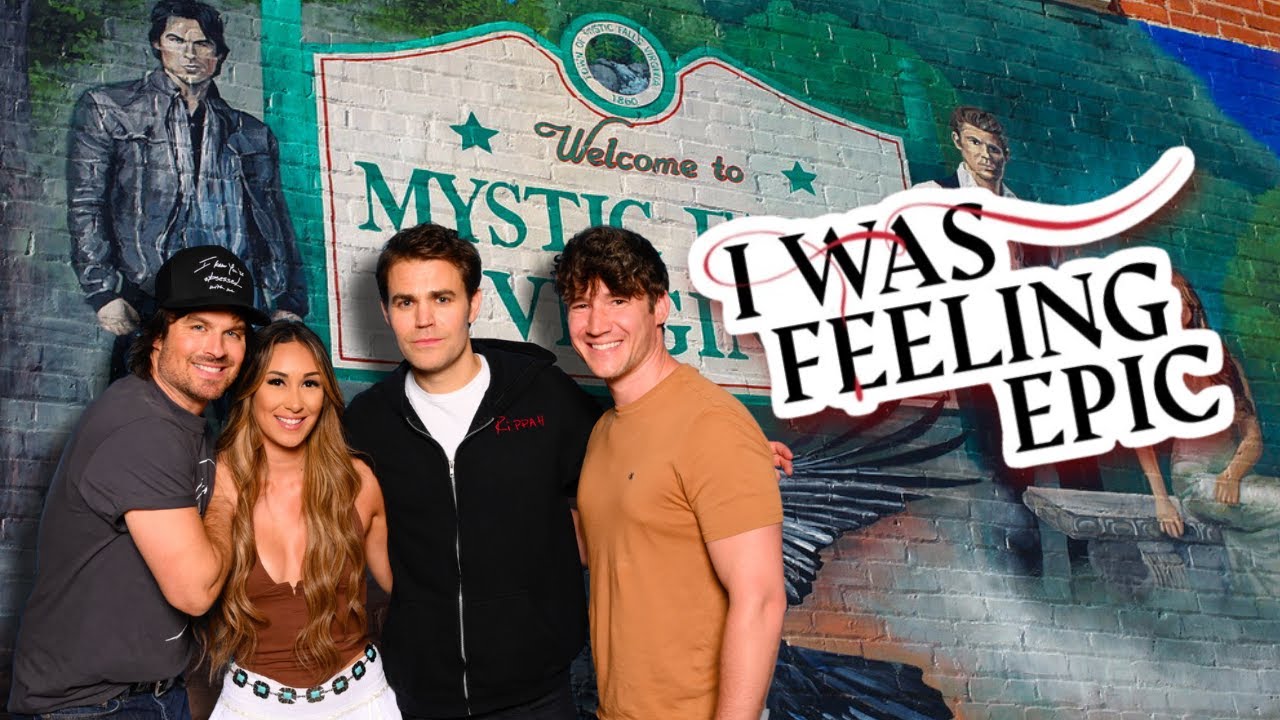 I Went to Mystic Falls... and It Was EPIC! Our Vampire Diaries Convention Experience!