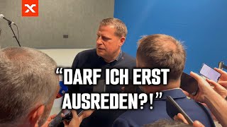 Miese Stimmung! Eberl raunt Journalisten an | Real Madrid - FC Bayern München 2:1