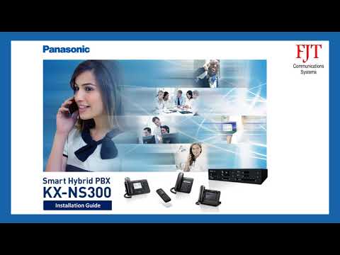 kx-ns300bx  2022 Update  Hướng dẫn lắp đặt tổng đài kết hợp thông minh Panasonic KX-NS300