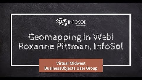 Geomapping in Web Intelligence