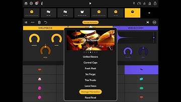 GROOVEBOX Full Kit Sessions Acoustic Drum Kits Pack Demo for the iPad