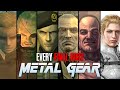 Every Final Boss in Metal Gear Solid Series and their Death Scenes (4K)