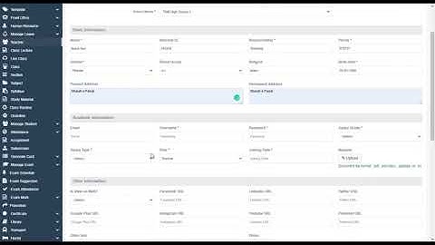 6 - Teacher  Module - Multi Branch - School Management System