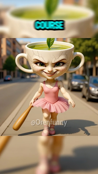 MATCHANOVA Disguised Herself as BALLERINA to STEAL SAHUR’s MOTORBIKE! #brainrot #shorts
