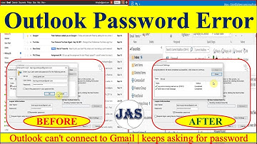 Gmail to Outlook Configuration / Outlook Password Error / Gmail Account to Outlook in Tamil