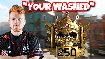 Beating TOP 250 PROS in Ranked Play... (Modern Warfare 2 CDL Hardpoint)