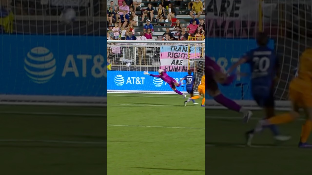 Boattin launches it, Larisey finishes it 🚀 #nwsl #soccer #football #goal