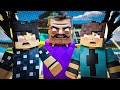 Minecraft: Hello Neighbor - O VIZINHO É MALUCO?! - O Filme (1/2)